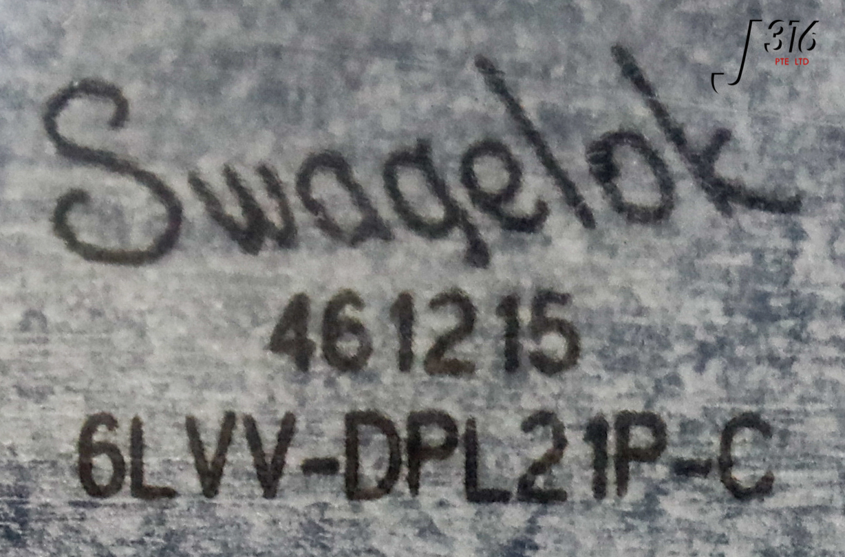 23425 SWAGELOK 2-PORT DIAPHRAGM SEALED VALVE, 1/4 IN. (NEW) 6LVV